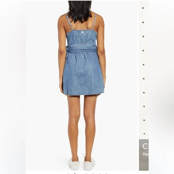 BillabongIsland WrapDenim Minidress8124